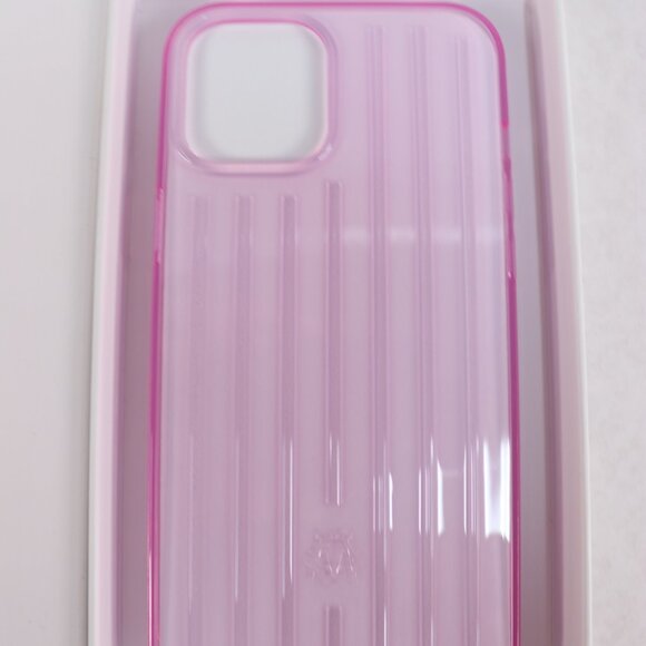 Rimowa Iphone Case Compatible for iPhone 12 Pro Max Neon Pink New - Picture 2 of 4